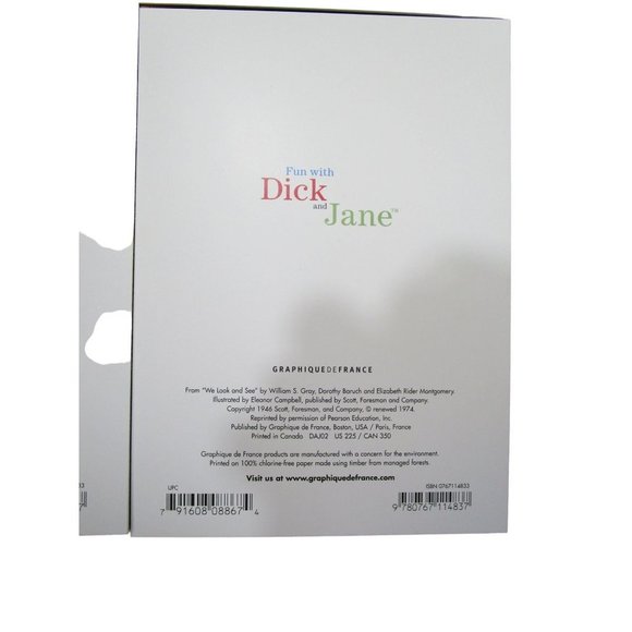 Fun with Dick and Jane Blank Notecards Four Assorted with Plain Envelopes - Picture 10 of 11